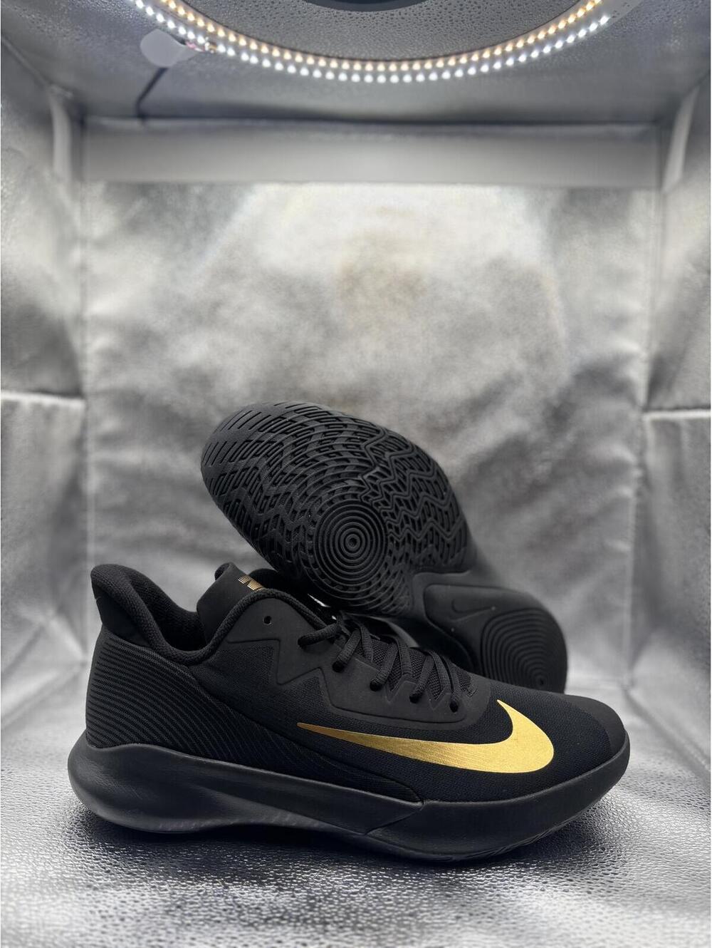 Nike precision 4 black metallic gold